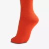 Calcetines de mujer de caña media lisos de color naranja Calcetines de mujer de caña media lisos de color naranja