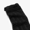 Calcetines negros con volantes Calcetines negros con volantes