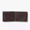 Cartera clásica para hombre «Pebble» plegable y delgada, marrón, EE. UU. Cartera clásica para hombre «Pebble» plegable y delgada, marrón, EE. UU.