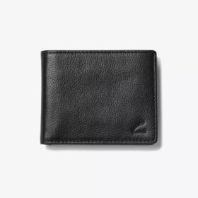 Cartera clásica para hombre «Pebble Slimfold», negra, EE. UU.