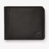 Cartera de pasaporte para hombre «Buff Waxy», negra, EE. UU.