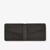 Cartera de pasaporte para hombre «Buff Waxy», negra, EE. UU.