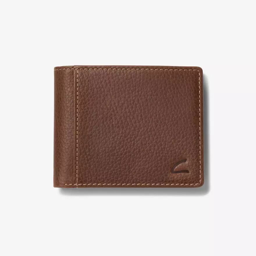 Cartera para hombre «Weathered Pebble» de pliegue fino, marrón — Carteras EE. UU. Cartera para hombre «Weathered Pebble» de pliegue fino, marrón — Carteras EE. UU.