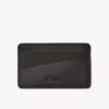 Cartera para tarjetas de hombre «Buff Waxy», negra, EE. UU.