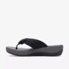 Chanclas Arla Glison para mujer, de tejido negro Cloudsteppers™ Chanclas Arla Glison para mujer, de tejido negro Cloudsteppers™