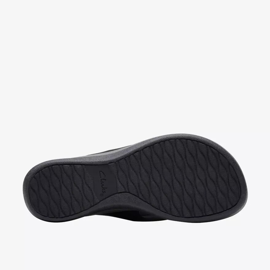 Chanclas Arla Glison para mujer, de tejido negro Cloudsteppers™ Chanclas Arla Glison para mujer, de tejido negro Cloudsteppers™