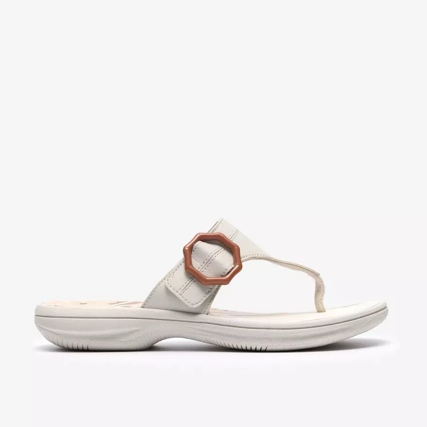 Chanclas Breeze Cove para mujer en color blanco roto Chanclas Breeze Cove para mujer en color blanco roto
