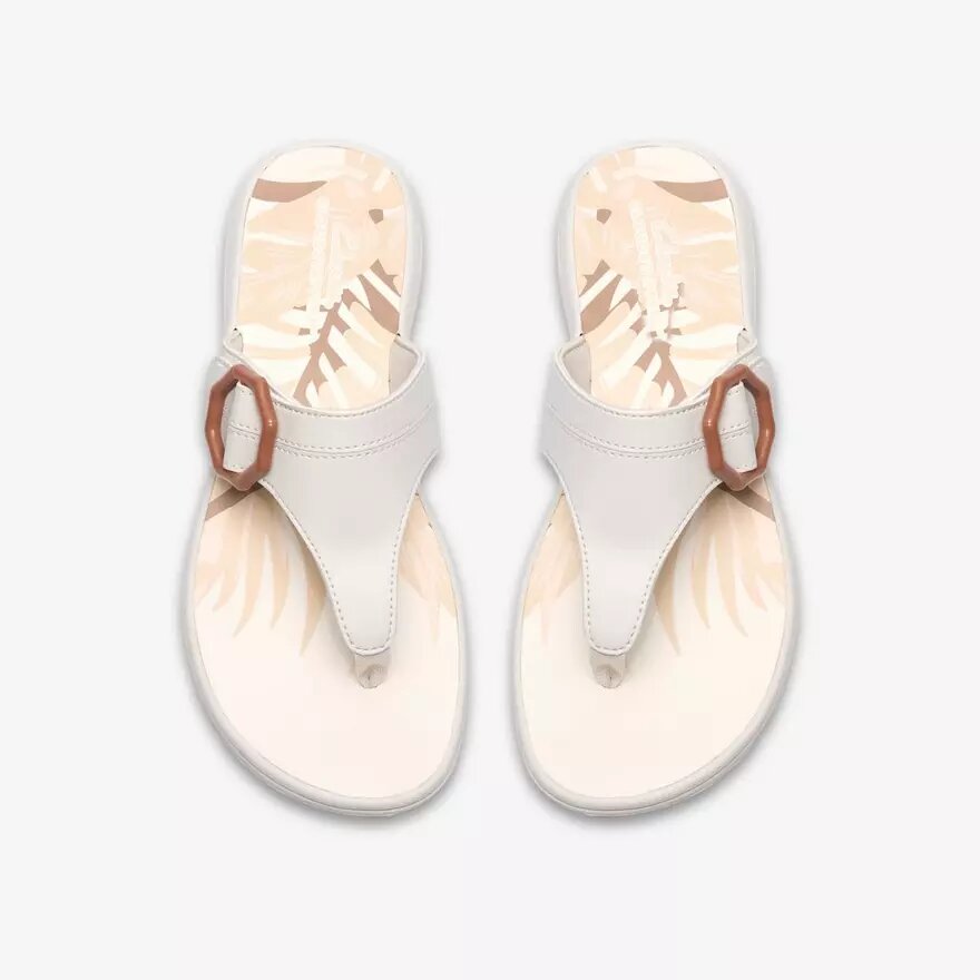 Chanclas Breeze Cove para mujer en color blanco roto Chanclas Breeze Cove para mujer en color blanco roto