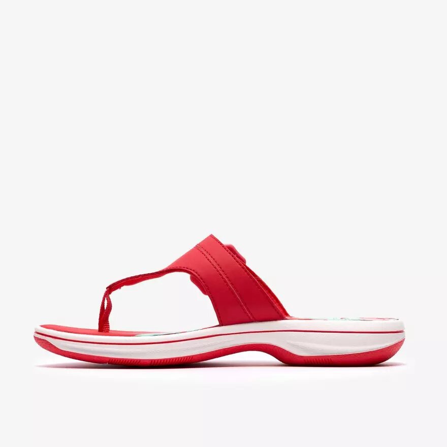 Chanclas Breeze Cove para mujer en rojo amapola Chanclas Breeze Cove para mujer en rojo amapola