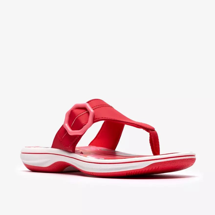 Chanclas Breeze Cove para mujer en rojo amapola Chanclas Breeze Cove para mujer en rojo amapola