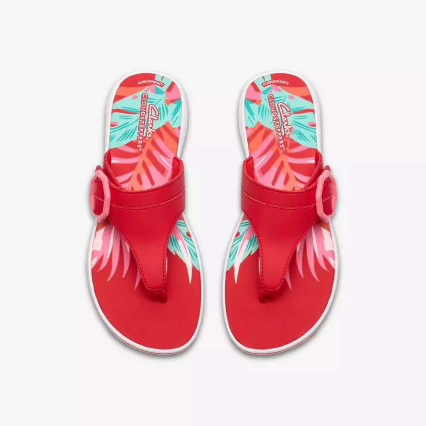 Chanclas Breeze Cove para mujer en rojo amapola Chanclas Breeze Cove para mujer en rojo amapola