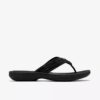 Chanclas Breeze Gem negras para mujer