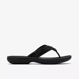 Chanclas Breeze Gem negras para mujer