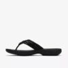 Chanclas Breeze Gem negras para mujer