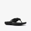 Chanclas Breeze Gem negras para mujer