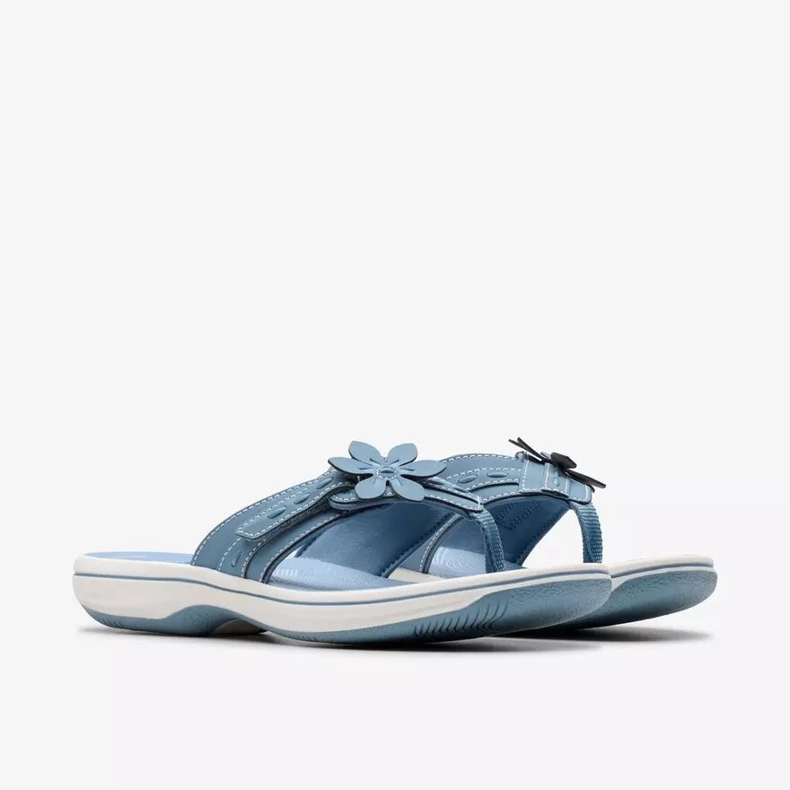 Chanclas Breeze Opal Denim Cloudsteppers™ para mujer Chanclas Breeze Opal Denim Cloudsteppers™ para mujer