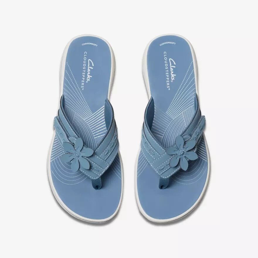 Chanclas Breeze Opal Denim Cloudsteppers™ para mujer Chanclas Breeze Opal Denim Cloudsteppers™ para mujer