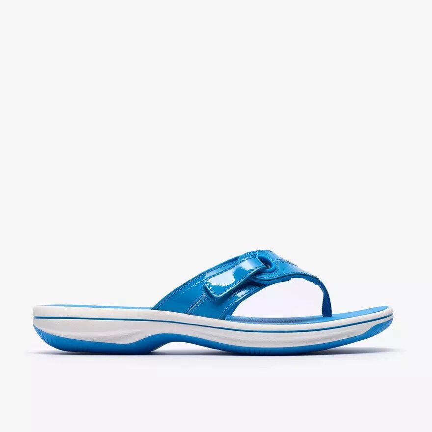 Chanclas Breeze Reyna azul brillante para mujer Chanclas Breeze Reyna azul brillante para mujer