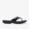 Chanclas Breeze Reyna para mujer, en charol negro, con tecnología Cloudsteppers™ Chanclas Breeze Reyna para mujer, en charol negro, con tecnología Cloudsteppers™