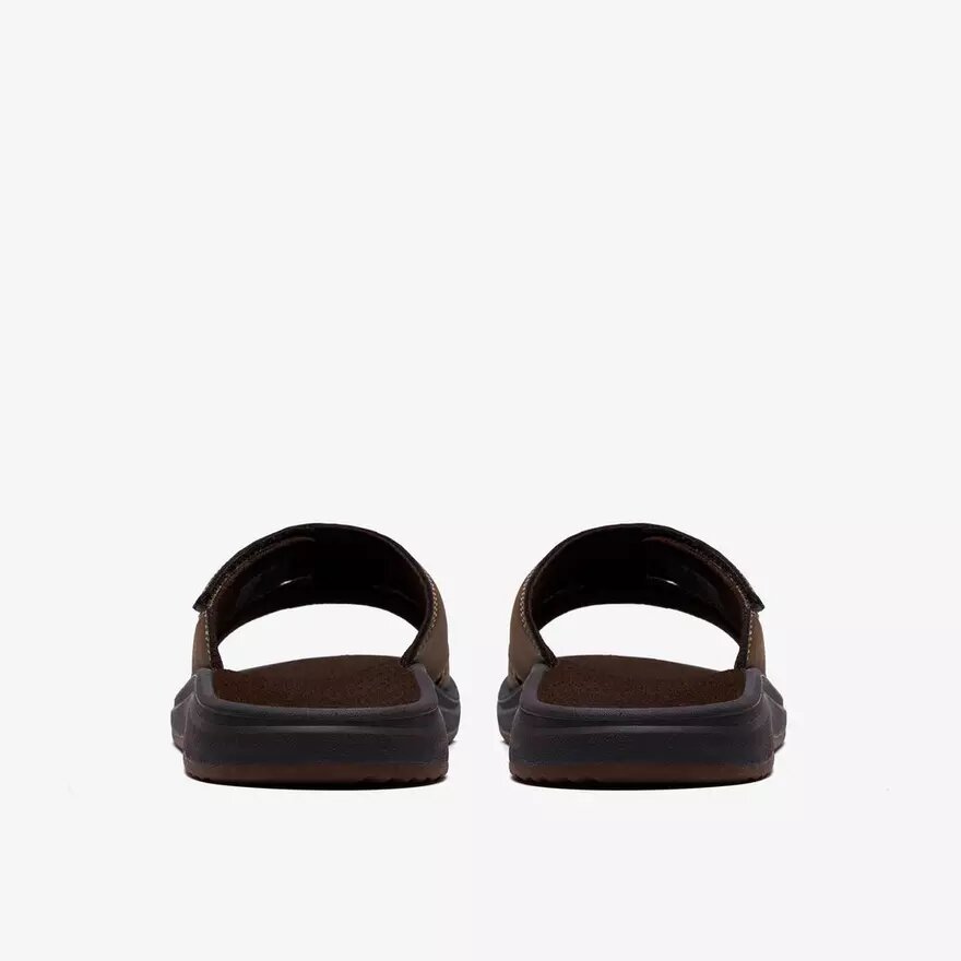 Chanclas Breeze Slide para hombre en marrón oscuro | Clark’s Chanclas Breeze Slide para hombre en marrón oscuro | Clark’s