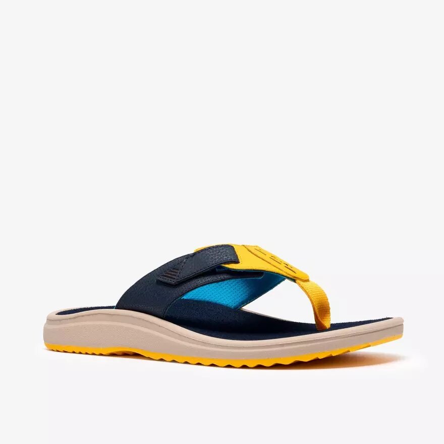 Chanclas M Breeze para hombre en combinación amarilla Chanclas M Breeze para hombre en combinación amarilla