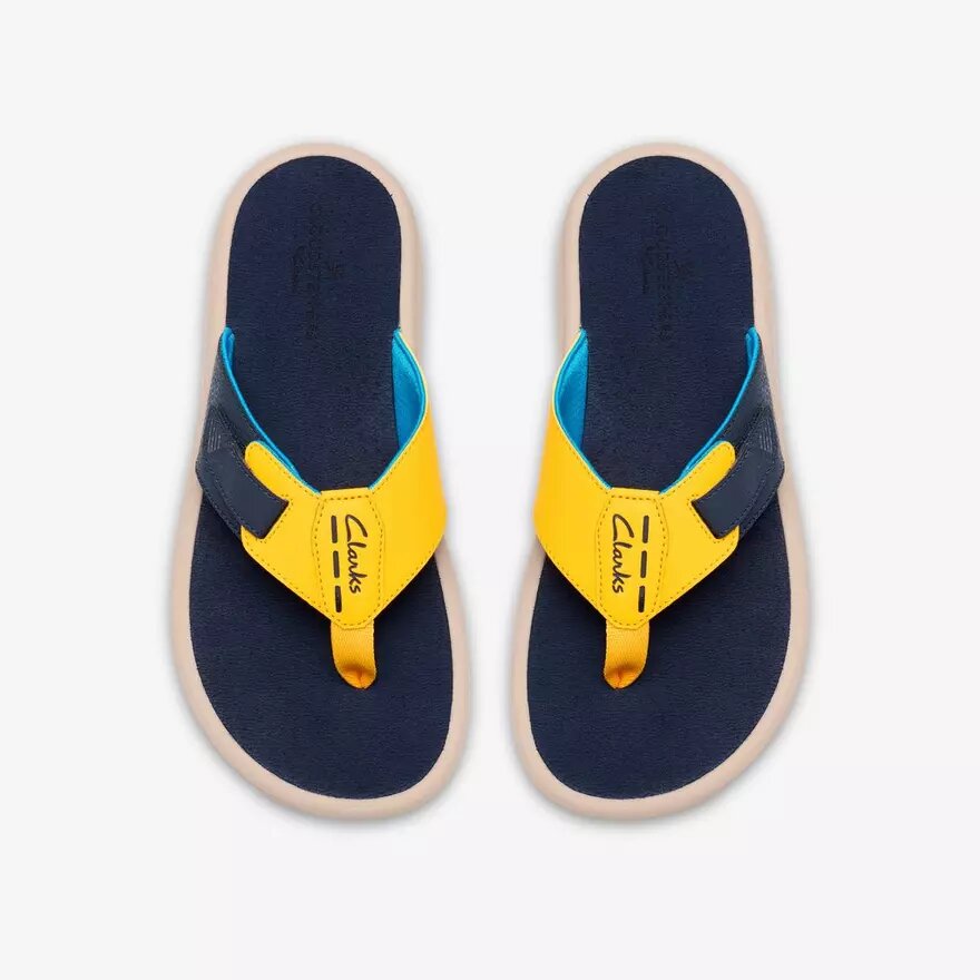 Chanclas M Breeze para hombre en combinación amarilla Chanclas M Breeze para hombre en combinación amarilla