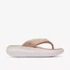 Chanclas Solevana Post para mujer en color arena Chanclas Solevana Post para mujer en color arena