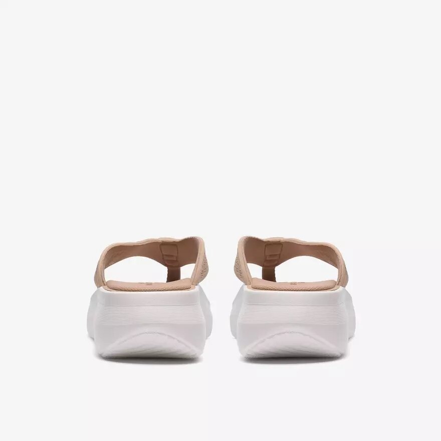 Chanclas Solevana Post para mujer en color arena Chanclas Solevana Post para mujer en color arena