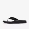Chanclas Wesley Surf de cuero negro para hombre Chanclas Wesley Surf de cuero negro para hombre