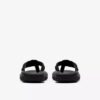 Chanclas Wesley Surf de cuero negro para hombre Chanclas Wesley Surf de cuero negro para hombre