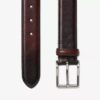 Cinturón de vestir para hombre pulido EE. UU. Cinturón de vestir para hombre pulido EE. UU.