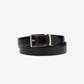 Cinturones reversibles para hombre en negro y marrón claro