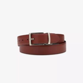 Cinturones reversibles para hombre en negro y marrón claro