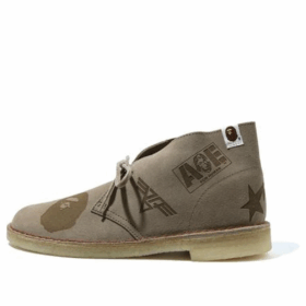 Clarks x A Bathing Ape Botas Safari «Grey Embossed» 26149860
