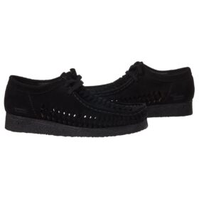 Clarks x Supreme Woven Wallabee «Negro» 26160851