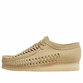 Clarks x Supreme Woven Wallabee «Tan» 26160850