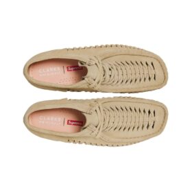 Clarks x Supreme Woven Wallabee «Tan» 26160850