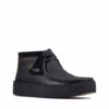 Clarks x Vandy The Pink Skeleton Wallabee V2 de charol «Negro» 26163169