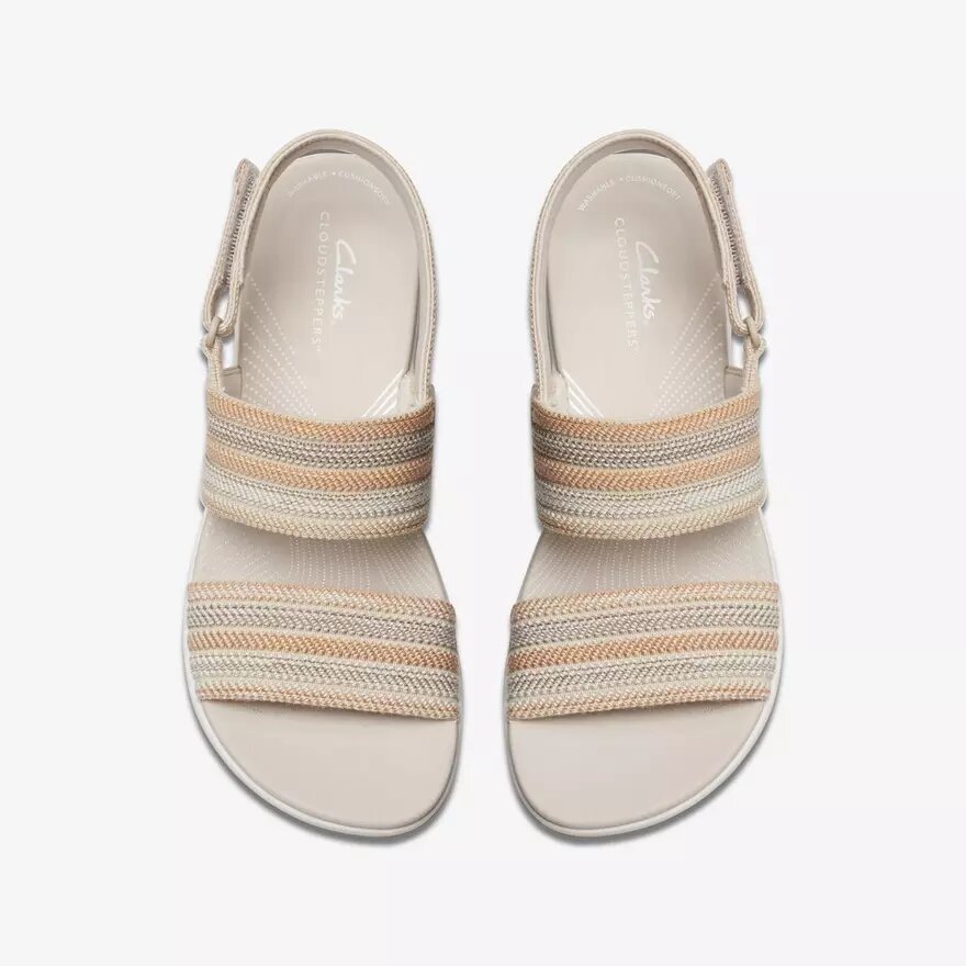 Cuñas Arla Stroll Beige Cloudsteppers™ para mujer Cuñas Arla Stroll Beige Cloudsteppers™ para mujer