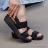 Cuñas Arla Stroll Black Cloudsteppers™ para mujer Cuñas Arla Stroll Black Cloudsteppers™ para mujer