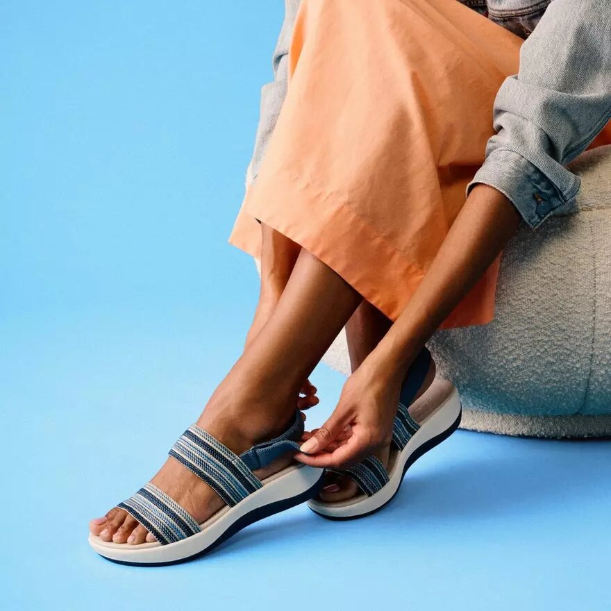 Cuñas Arla Stroll Blue Cloudsteppers™ para mujer Cuñas Arla Stroll Blue Cloudsteppers™ para mujer
