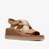 Cuñas combinadas Kidiki Sun Beige para mujer Cuñas combinadas Kidiki Sun Beige para mujer