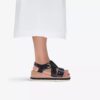 Cuñas combinadas Kidiki Sun negras para mujer Cuñas combinadas Kidiki Sun negras para mujer