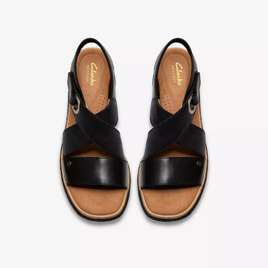 Cuñas combinadas Kidiki Sun negras para mujer Cuñas combinadas Kidiki Sun negras para mujer
