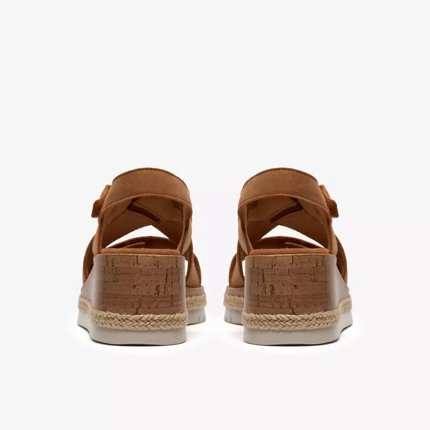 Cuñas de nubuck color «Sun Tan» de Kidiki para mujer Cuñas de nubuck color «Sun Tan» de Kidiki para mujer