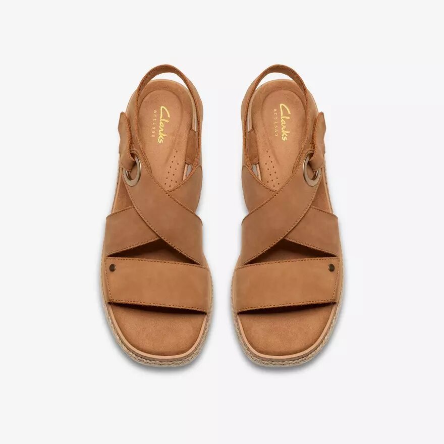Cuñas de nubuck color «Sun Tan» de Kidiki para mujer Cuñas de nubuck color «Sun Tan» de Kidiki para mujer