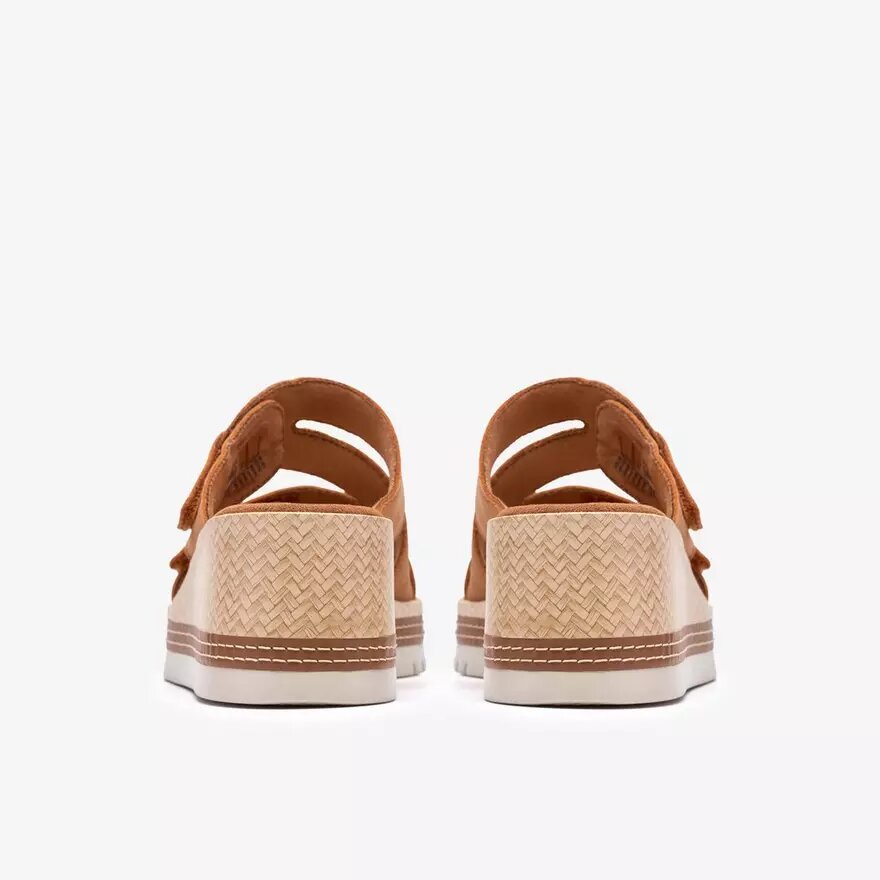 Cuñas Kidiki Cove para mujer, en nubuck color tostado Cuñas Kidiki Cove para mujer, en nubuck color tostado