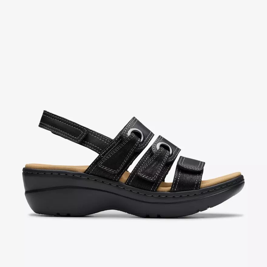 Cuñas Merliah2 Bali para mujer, en negro Cuñas Merliah2 Bali para mujer, en negro