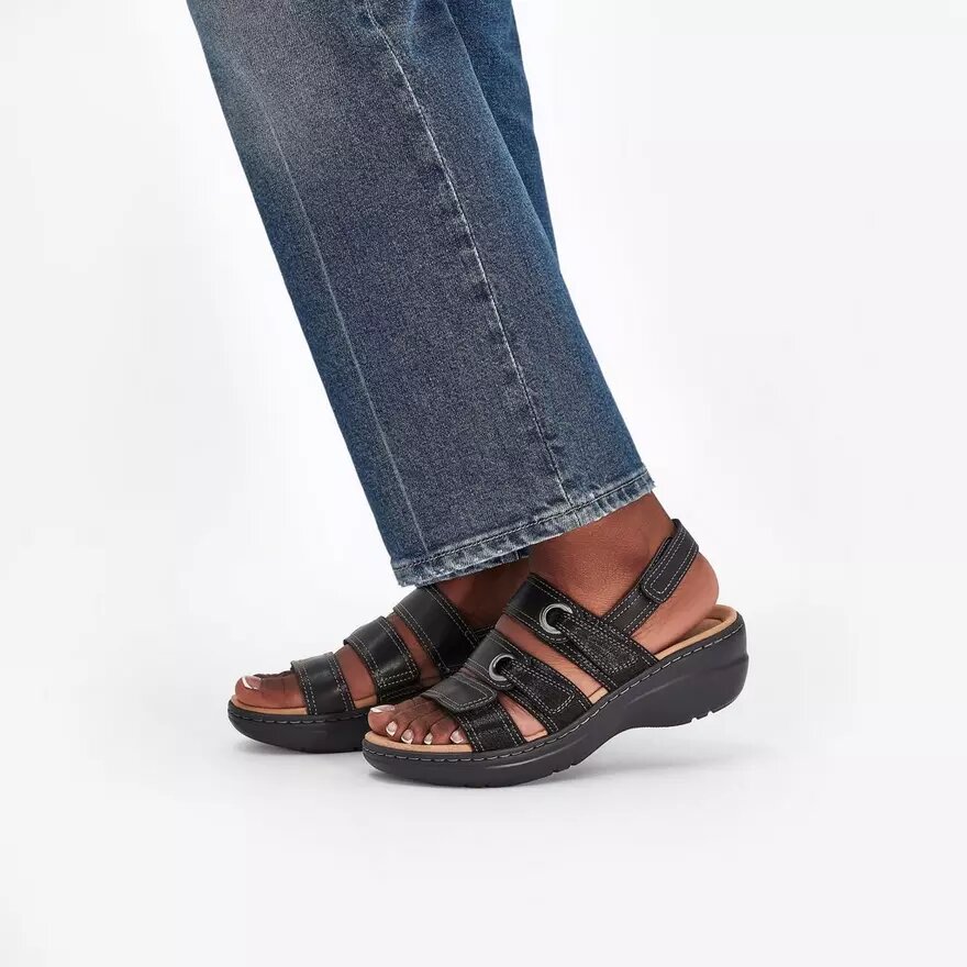 Cuñas Merliah2 Bali para mujer, en negro Cuñas Merliah2 Bali para mujer, en negro
