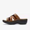 Cuñas Merliah2 Cove de piel color tostado para mujer Cuñas Merliah2 Cove de piel color tostado para mujer